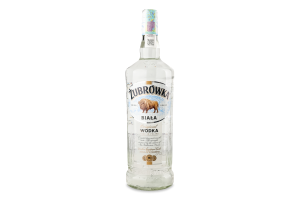 Водка 1л 40% Biala Zubrowka бут