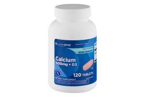 CareOne Calcium 600mg + D3 Tablets - 120 CT