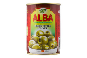 Оливки без кісточки Alba Food ж/б 300мл