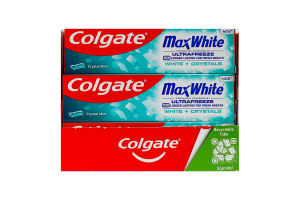 Паста зубна Кришталева м'ята MaxWhite Colgate 75мл
