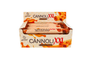 Трубочка вафельна з начинкою Молочна карамель Cannoli XXL Dobrobut м/у 0.042кг