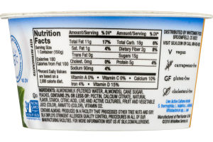 Silk Plant Power Almond Dairy-Free Yogurt Alternative Peach