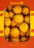 Печиво здобне пісочно-відсадне З арахісом Волхов к/у 350г