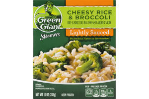 Green Giant Steamers Cheesy Rice & Broccoli Lightly Sauced