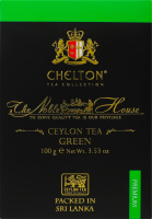Чай зелений цейлонський крупнолистовий Благородний будинок Chelton в/с к/у 100г