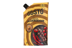 Соус Алжирский Gusto д/п 180г