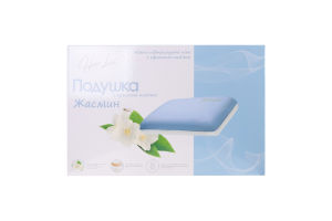 Подушка ортопедическая с эффектом памяти 60х40х13см №254632 Жасмин Home Line 1шт
