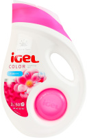 Гель для прання для кольорових тканин Color Igel 2л