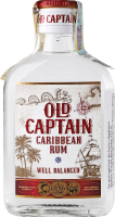 Ром 0.2л 37.5% белый Caribbean Old Captain бут
