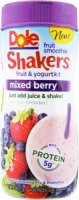 Dole Shakers Mixed Berry Fruit & Yogurt Smoothie