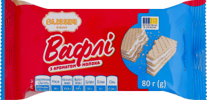 Вафлі з ароматом молока Артек Blissini м/у 80г