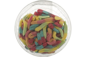Ahold Sour Neon Worms Candy