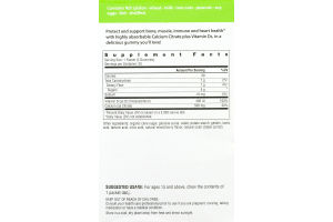 Rainbow Light Calcium Citrate Berry Wellness Gummies Grab & Go Packets - 30 PK