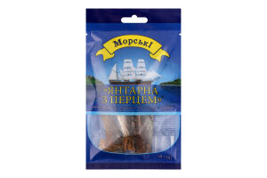 ТМ «Морские» Філе путасу з перцем сушене солоне «Янтарна з перцем» 18 г