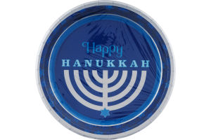 Hallmark Party Plates Hanukkah Contemporary