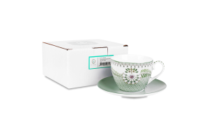 Н-р PIP Studio Lily&Lotus Tiles чашка 280мл+блюдце