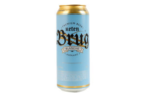 Пиво специальное 0.5л 4.8% пастеризованное Blanche Elegant Keten Brug ж/б