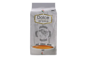 Кофе натуральный жареный молотый Elite Dolce Aroma в/у 250г