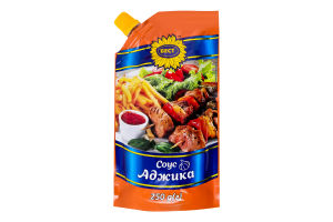 Соус пастеризований Аджика Бест д/п 250г