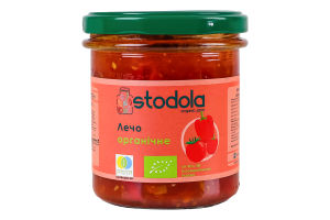 Лечо консервированное овощное органическое Stodola с/б 300г