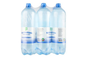 Вода питна сильногазована Микулинецька кришталева п/пл 1.5л