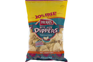 Herr's Tortilla Chips Bite Size Dippers