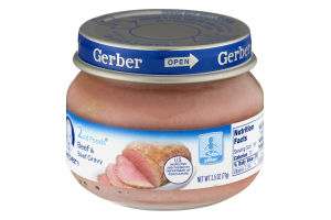 Gerber 2nd Foods Beef & Beef Gravy
