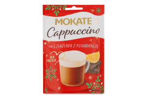 Напій зі смаком шоколаду з апельсином Cappuccino Mokate д/п 40г