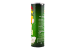 Чипсы картофельные со вкусом сметаны и лука Kraсks тубус 160г