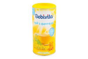 Чай для дітей від 1тиж швидкорозчинний з фенхелю Bebivita тубус 200г