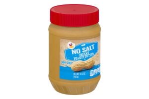 Ahold No Salt Added Peanut Butter Creamy