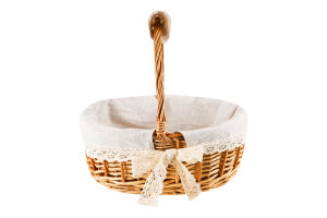 Кошик з лози L008 GRNW 26*21*10*25 см