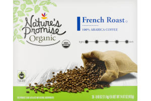 Nature's Promise Organic Dark Roast K-Cup Coffee French Roast - 36 CT