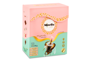 Кава Мікс мелена смажена 5*10г в дріпах Minelly