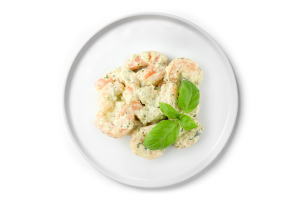 Креветка у соусі Тартар