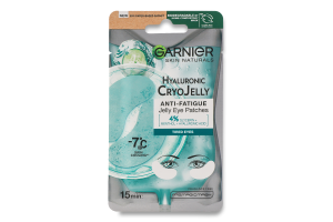 Патчи-желе тканевые с охлаждающим эффектом Hyaluronic Skin Naturals Garnier 5г