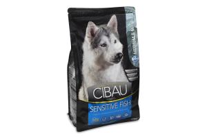 Корм сухий повнораціонний для дорослих собак Sensitive fish Medium&Maxi Cibau Farmina м/у 2.5кг