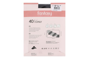 Колготки жіночі Fantasy Daily 40 nero р.6