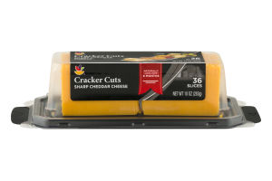 Ahold Cracker Cuts Cheese Sharp Cheddar - 36 CT