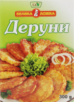 Суміш д/дерунів Велика ложка 300г коробка Еко