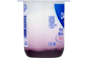 Dannon Fruit on the Bottom Lowfat Yogurt Cherry