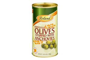 Roland Manzanilla Olives Stuffed with Anchovies