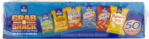 Wise Grab & Snack Variety Pack - 50 PK