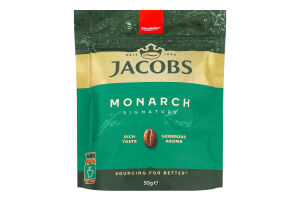 Кофе растворимый сублимированный Monarch Jacobs д/п 50г