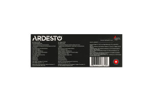 Тример д/носа та вух чорний сталь USB Ardesto