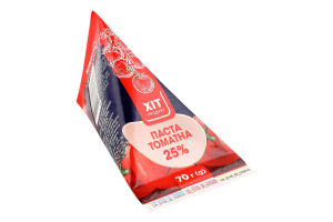 Паста томатная 25% стерилизованная Хіт продукт в/с т/п 70г