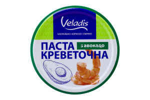 Паста креветочная с авокадо Veladis с/б 160г