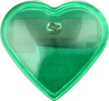 Чинка Kids Line Heart з контейнером пластиковий корпус в асортименті ZiBi