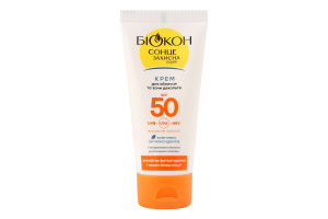 Крем д/обличчя та зони декольте SPF50 60мл Біокон