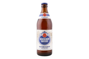 Пиво 0.5л 5.2% світле нефільтроване непастеризоване TAP1 Meine helle Weisse Schneider Weisse пл